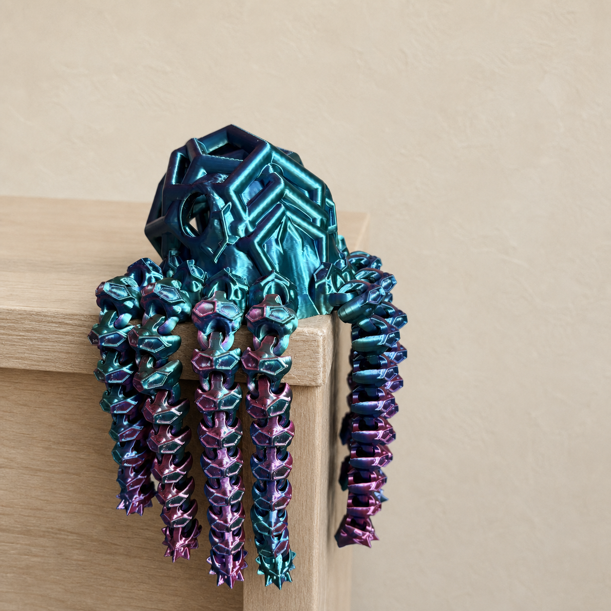 Articulated Void Octopus real product photo 4