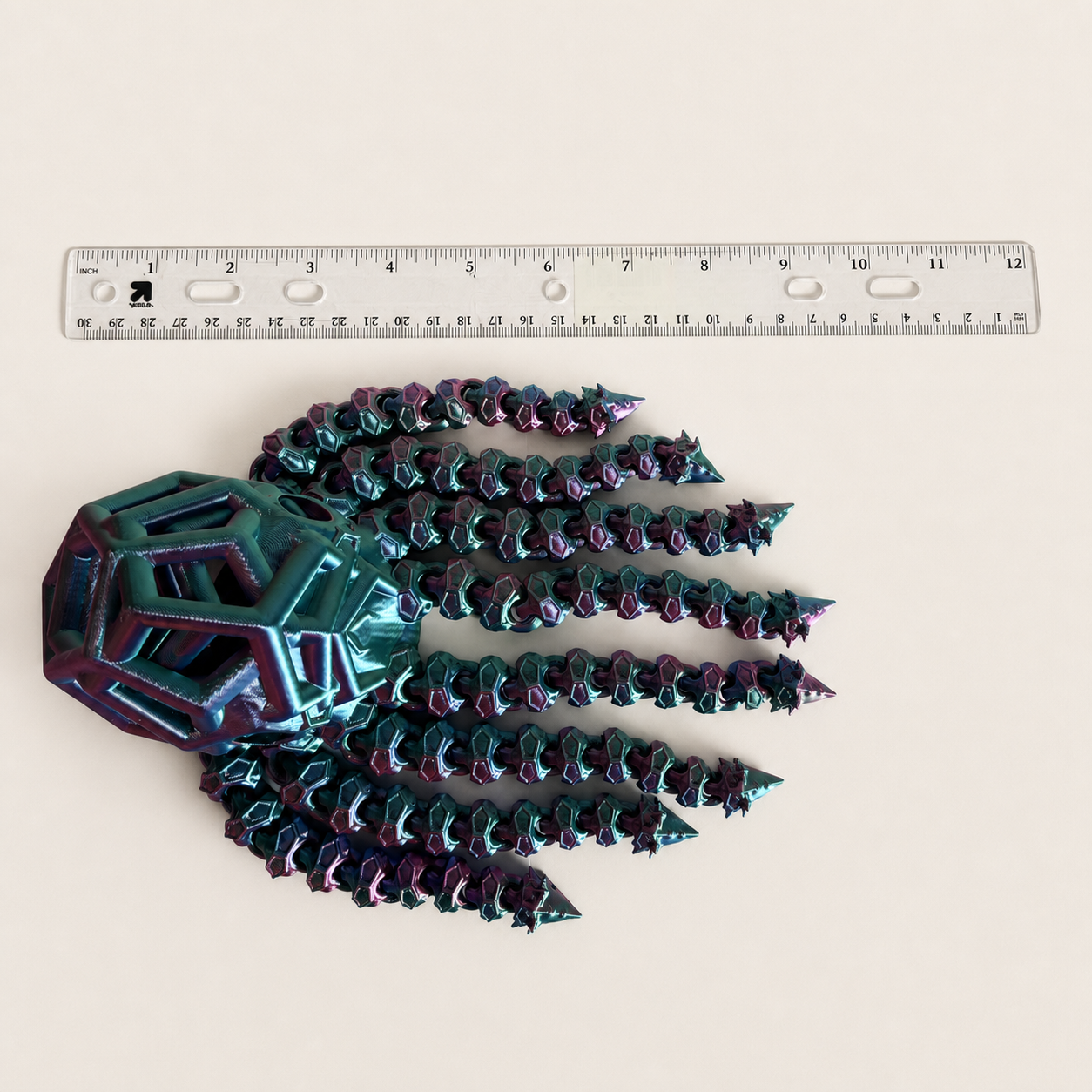 Articulated Void Octopus real product photo 8